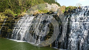 Waterfall in Galena, Illinois