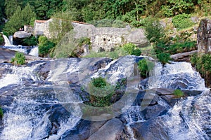 Waterfall Galicia Spain