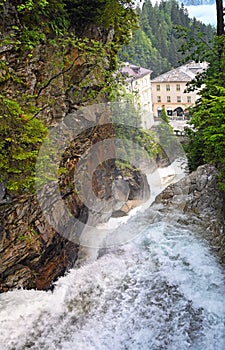 Waterfall Gasteiner in Bad Gastein Austria