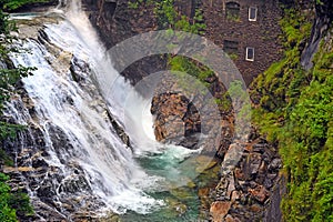 Waterfall Gasteiner in Bad Gastein Austria