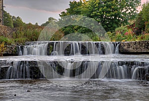 Waterfall on Gayle Beck, Gayle Village