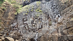 Waterfall in Goa on the road