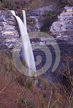Waterfall of Goiuri in Alava photo