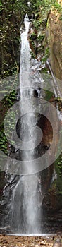 Waterfall in the Gombe forest, Tanzania