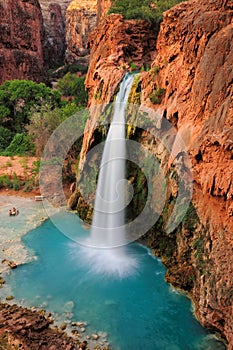Waterfall in Grand Canyon, Arizona, US