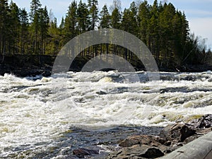 Cascading river