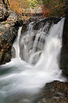 Waterfall in Greece