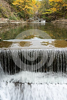 Waterfall in Greece