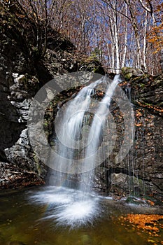 Waterfall in Greece