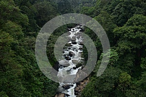 Waterfall at Green Route Railway Trek, Sakleshpur, Karnataka