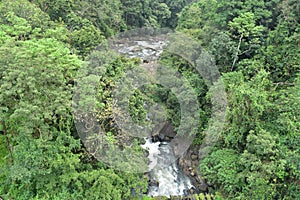Waterfall at Green Route Railway Trek, Sakleshpur, Karnataka