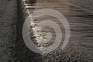 Waterfall in the Guadalquivir River photo