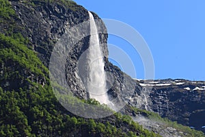 Waterfall at Gudvangen