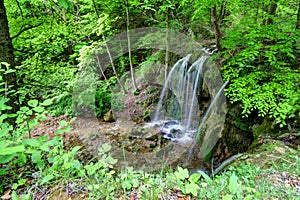 Waterfall Hajske in Slovakia