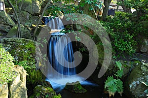 Waterfall in Hakusan Park