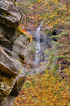 Waterfall at Havranie skaly