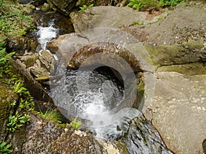Waterfall Highfall at the Moosstream