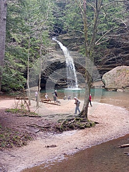 Waterfall Hocking Hills