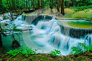 Waterfall, Huay Mae Khamin, Thailand