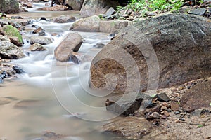 Waterfall in Huay to krabi Thailand