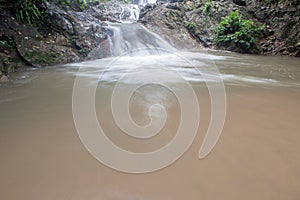 Waterfall in Huay to krabi Thailand