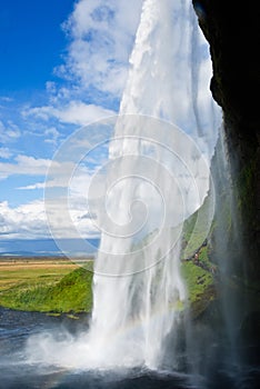 Waterfall in Iceland