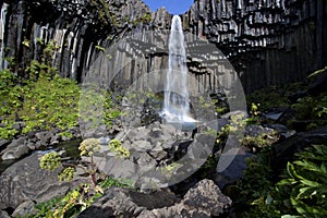 Waterfall in Iceland