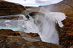 Waterfall in iceland