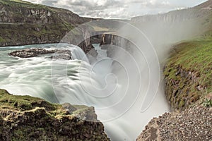 Waterfall in Iceland