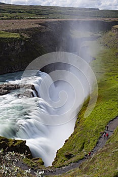 Waterfall in Iceland