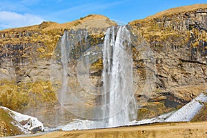 Waterfall, Iceland - Seljalandsfoss