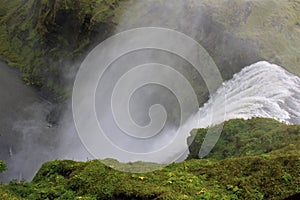 A waterfall in Iceland - Skogafoss