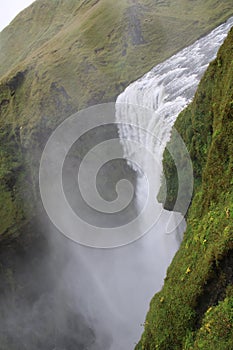 A waterfall in Iceland - Skogafoss
