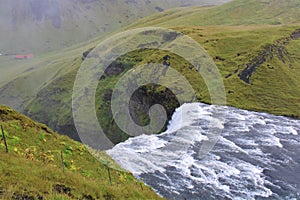 A waterfall in Iceland - Skogafoss