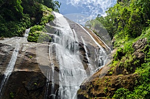 Waterfall in Ilhabela, Brazil