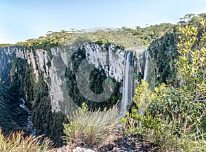 Waterfall of Itaimbezinho Canyon at Aparados da Serra National Park - Cambara do Sul, Rio Grande do Sul, Brazil