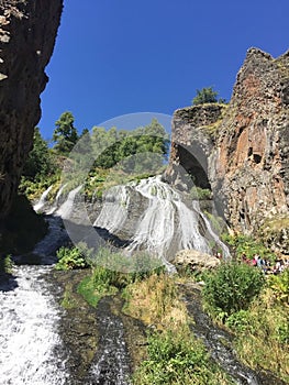 Waterfall in Jermuk, Armenia