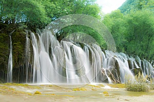 Waterfall of Jiuzhai Valley National Park 