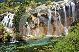 Waterfall,Jiuzhaigou Scenic Area