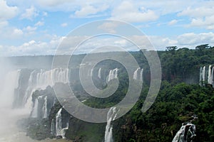 Waterfall in jungle