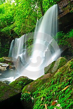 Waterfall in the jungle,Loei,Thailand
