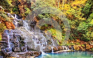 Waterfall in the Khasi Hills, Shillong, Meghalaya, India
