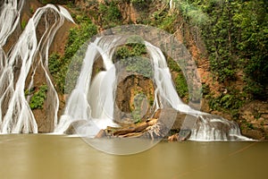 The Waterfall known as Cachoeira Paraiso do Cerrado