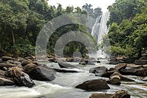 Waterfall known as Lakhaniya dari in Uttar Pradesh