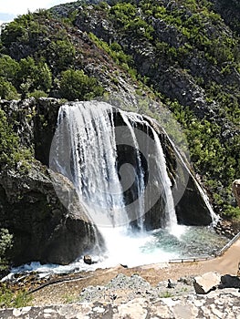 Waterfall Krcic in Knin