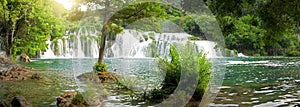 Waterfall Krka