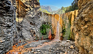 Waterfall at La Palma (Canary Islands)