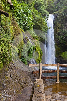 Waterfall in La Paz Waterfall Gardens Nature Park, Alajuela photo