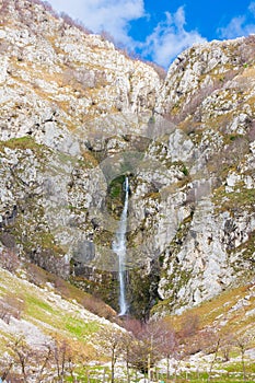 Waterfall at Lago del Matese photo
