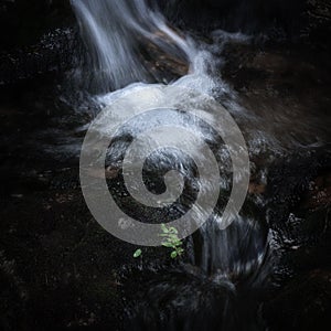 Waterfall in Lake District